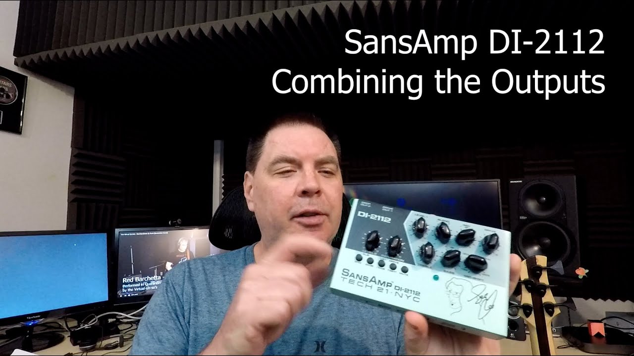 SansAmp DI-2112 - Combining outputs