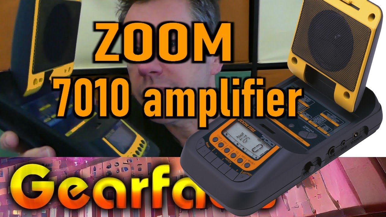 Zoom Fire 7010 portable multi-effects amplifier - genius!