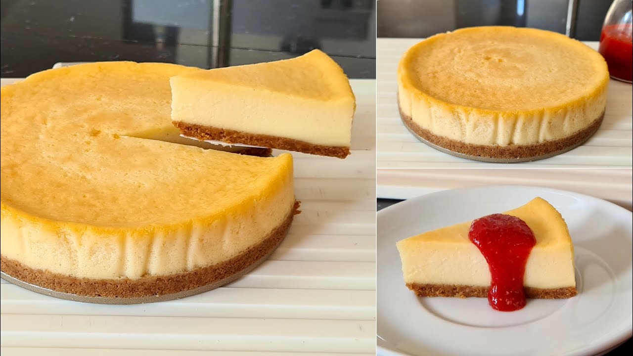 Tanpa creamcheese! New York Cheesecake, ekonomis rasa wow