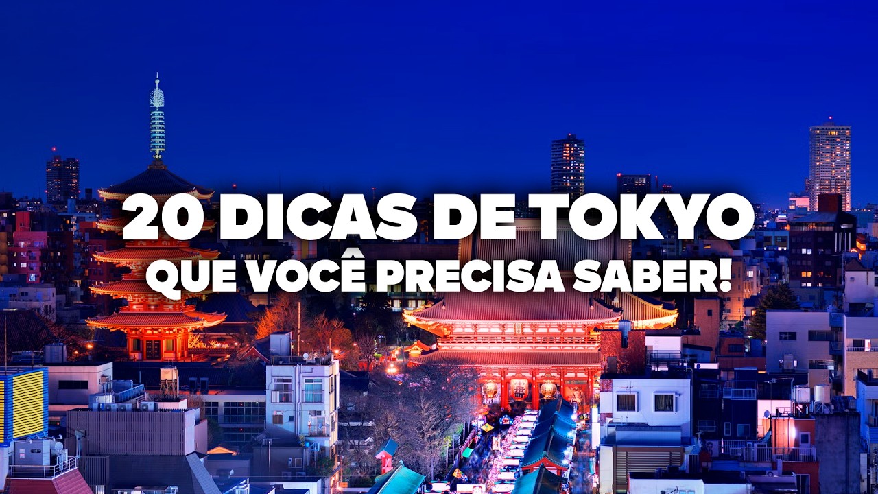 O Guia Mais COMPLETO de TÓQUIO! Todas as dicas de viagem e preços.