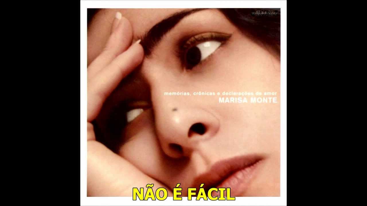 Não é fácil (Marisa Monte) [Legendado]