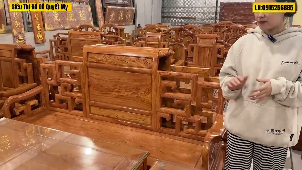 BỘ BÀN GHẾ XUÂN THUỶ | SIÊU THỊ ĐỒ GỖ QUYẾT MỴ