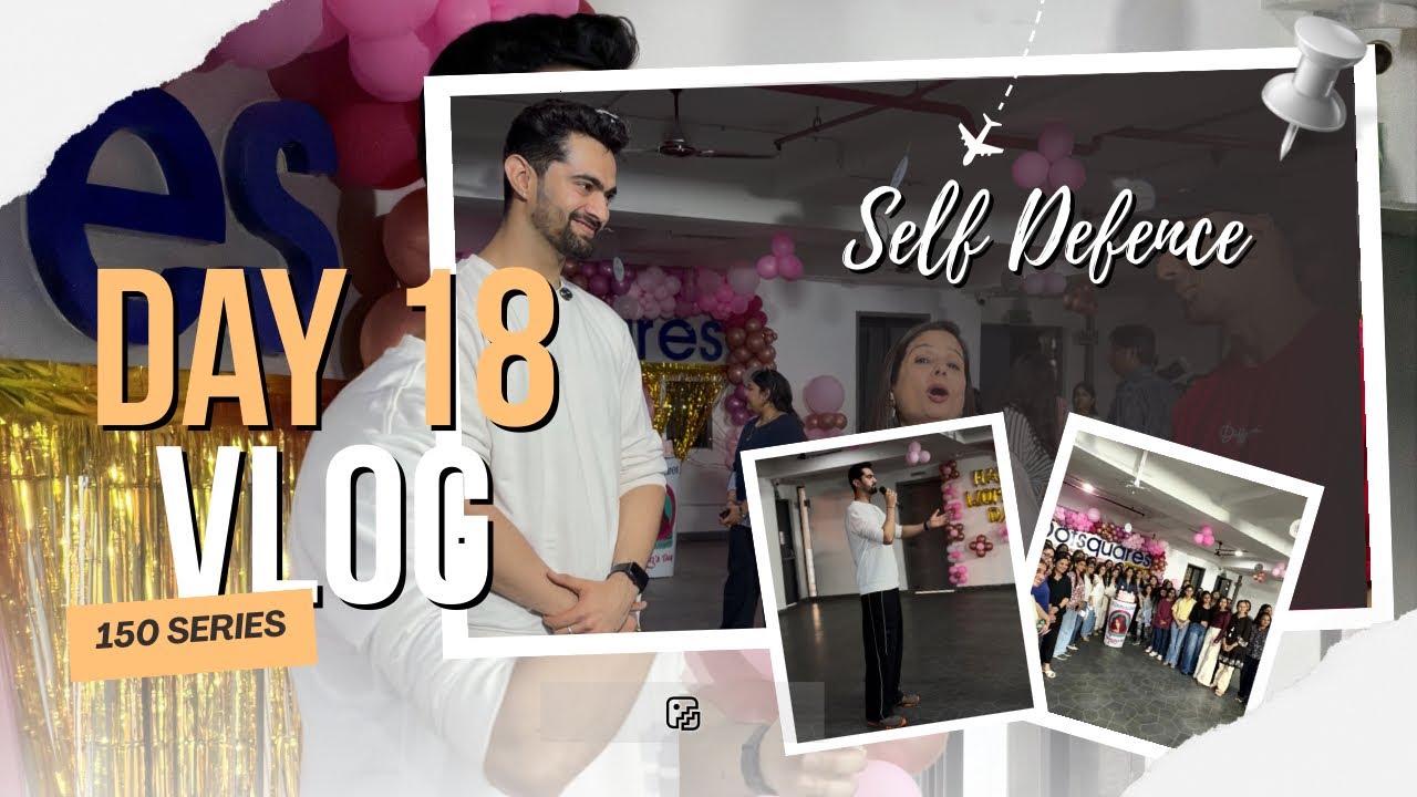Day 18/150 – Teaching Real Self Defence to the Public | Zumba Event