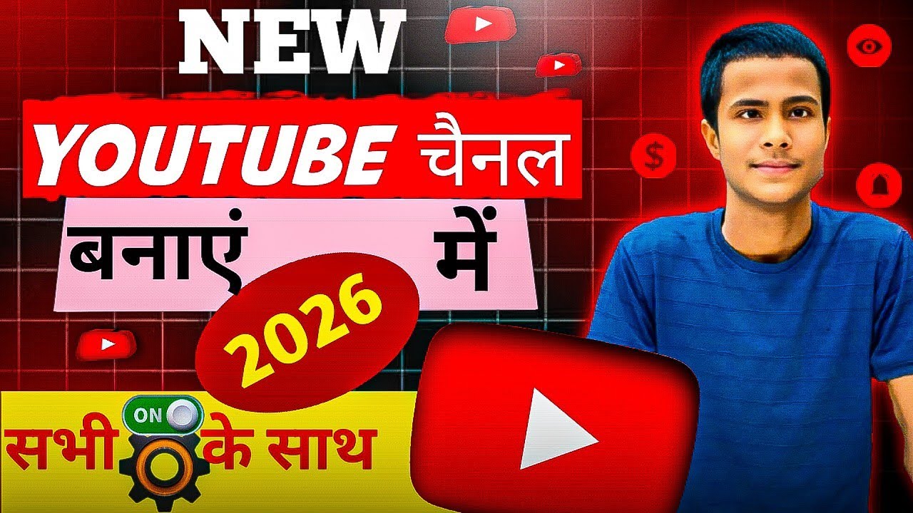 2026Me YouTube channel kaise banaye| How to Create new channel | How to Create a youtube channel?