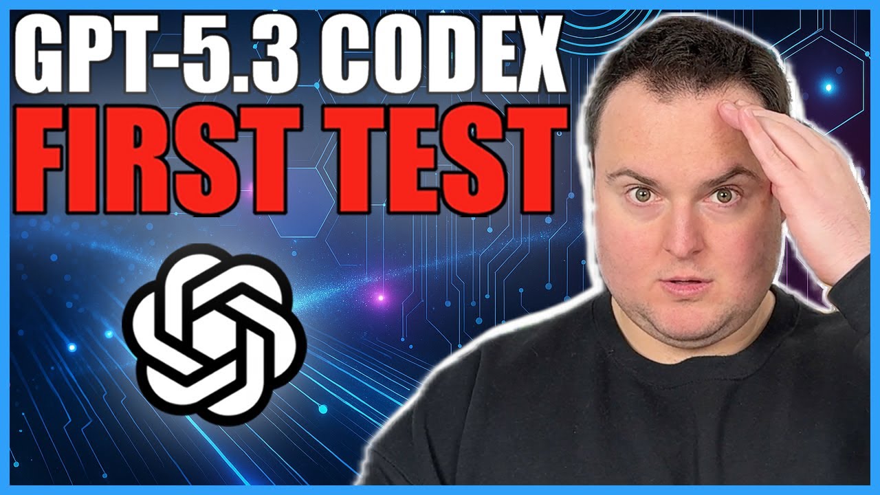GPT-5.3 Codex Is INSANE – Hands-On Testing OpenAI’s BEST Model!
