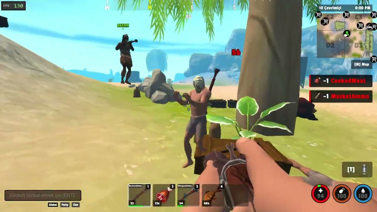 [ Tribals.io pvp ] Good loot ( how much + musket? )