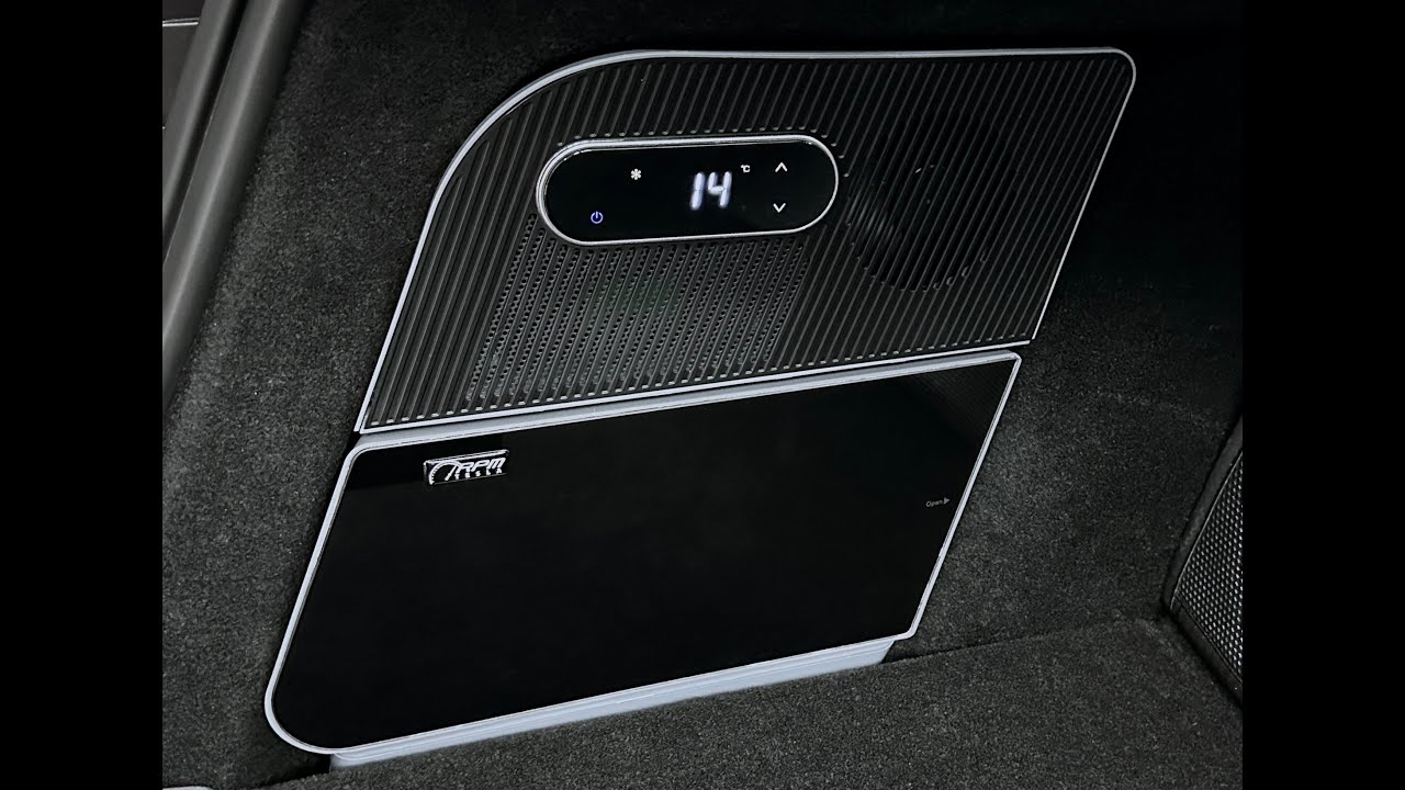 Model Y Refrigerator - Cargo Bay Side Pocket Drop In Fridge