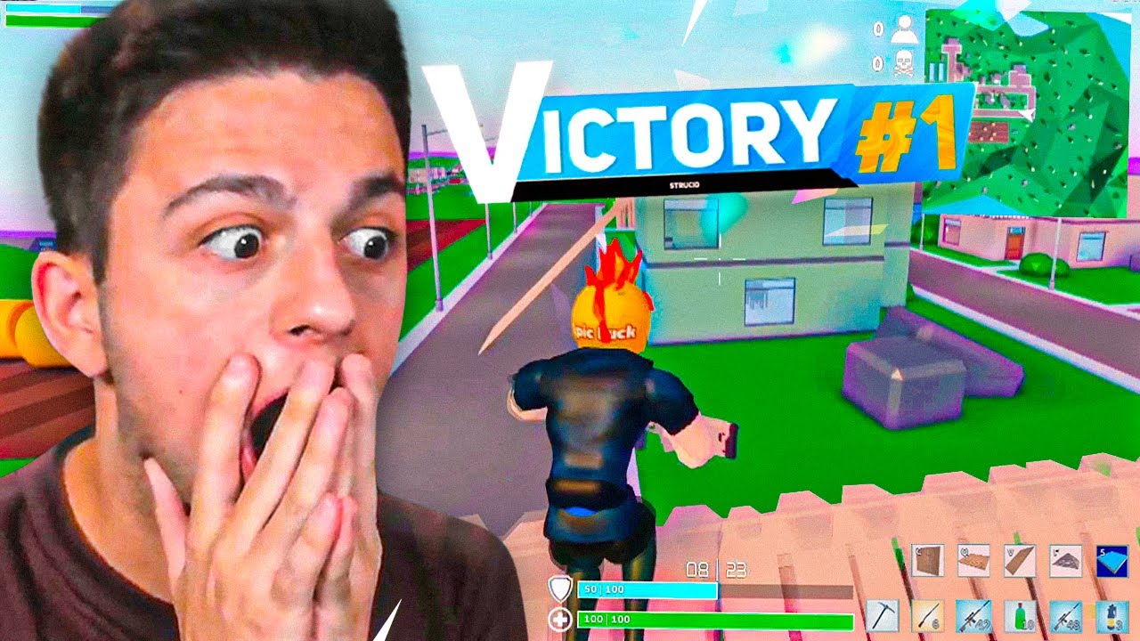 He jugado ROBLOX FORTNITE.. (primera vez)