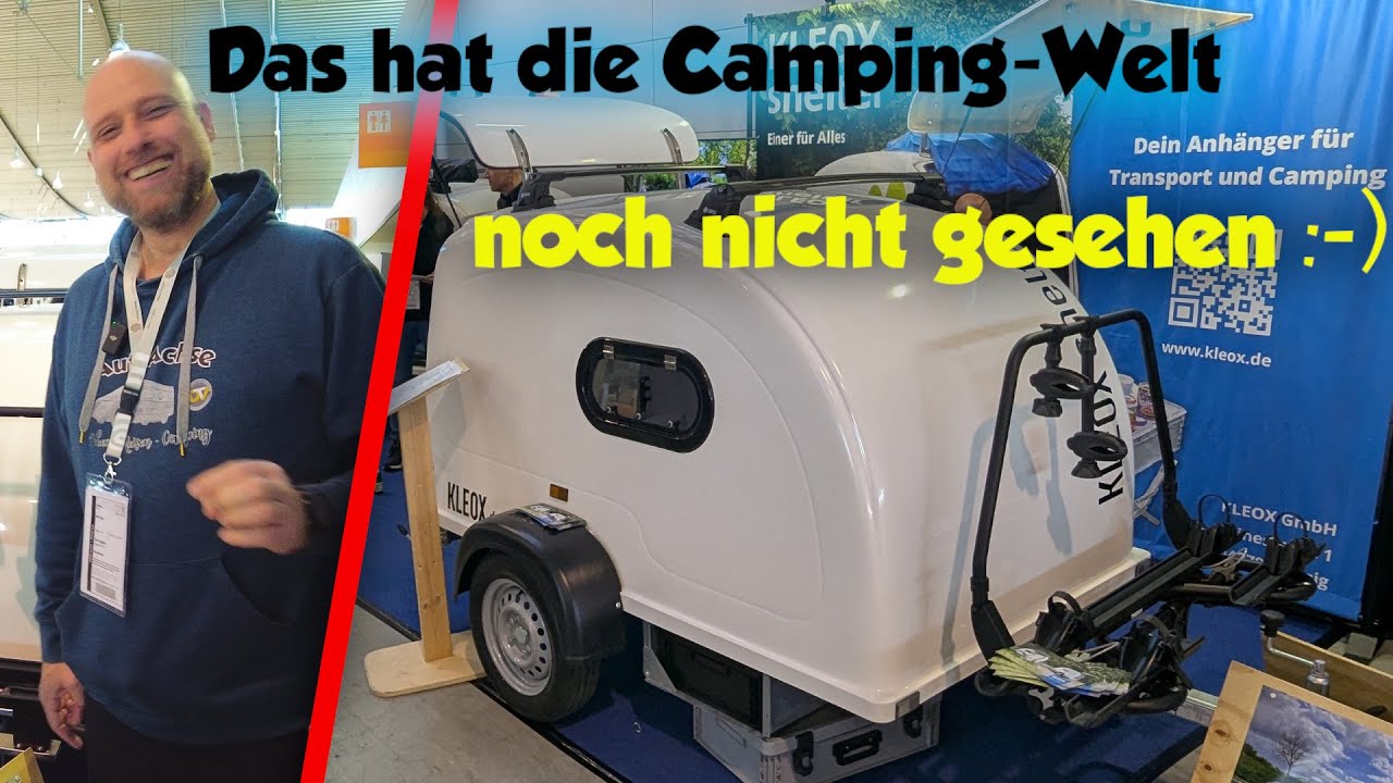 KLEOX Der kleinste WOHNWAGEN den die WELT je gesehen hat | KLEOX SHELTER | CMT 2025