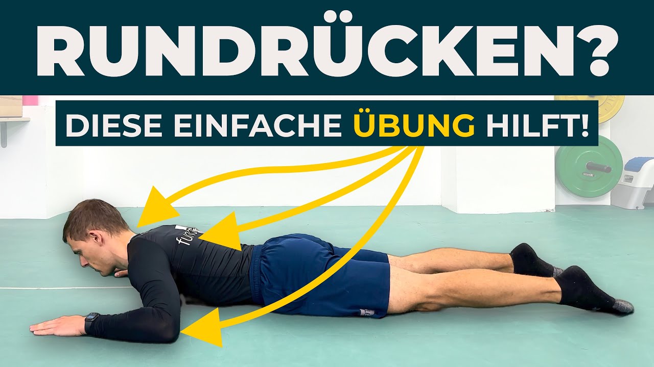 Übung gegen Rundrücken - Was dir keiner sagt!