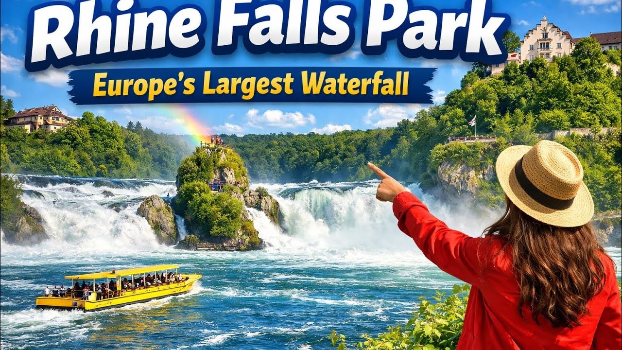Rhine Falls Park Tour – Europe’s Largest Waterfall #travel #breathtaking wive 