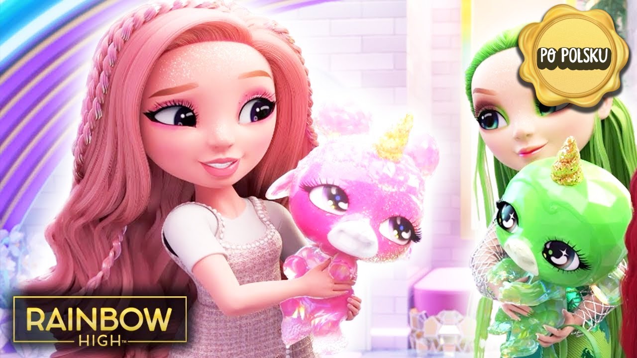 Róż pięknie komponuje się z zielenią! 🩷💚 | Rainbow High