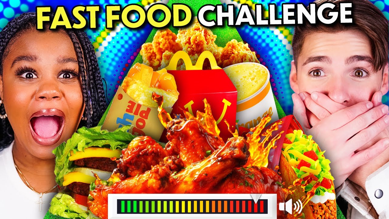 Try Not To Make A Sound - Extreme Fast Food!