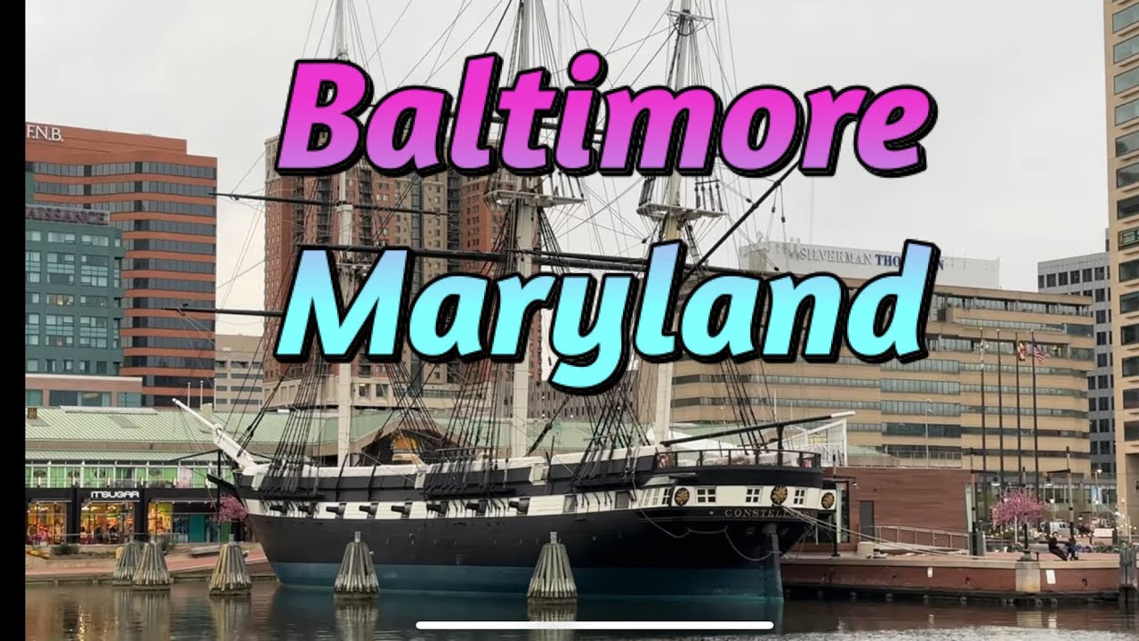 Baltimore Maryland Inner Harbor The Charm City