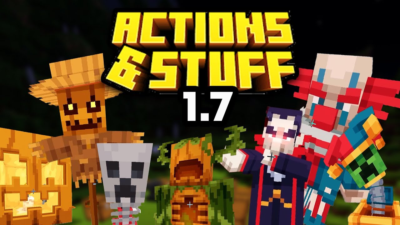 ОБНОВЛЕНИЕ Action & Stuff 1.7 УЖЕ ЗДЕСЬ &mdash; ВСЕ ФУНКЦИИ/ПАСХАЛЬНЫЕ ЯЙЦА!