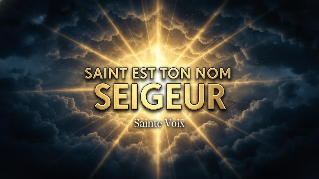 SAINT EST TON NOM SEIGNEUR – Chant d’Adoration Puissant | Sainte Voix