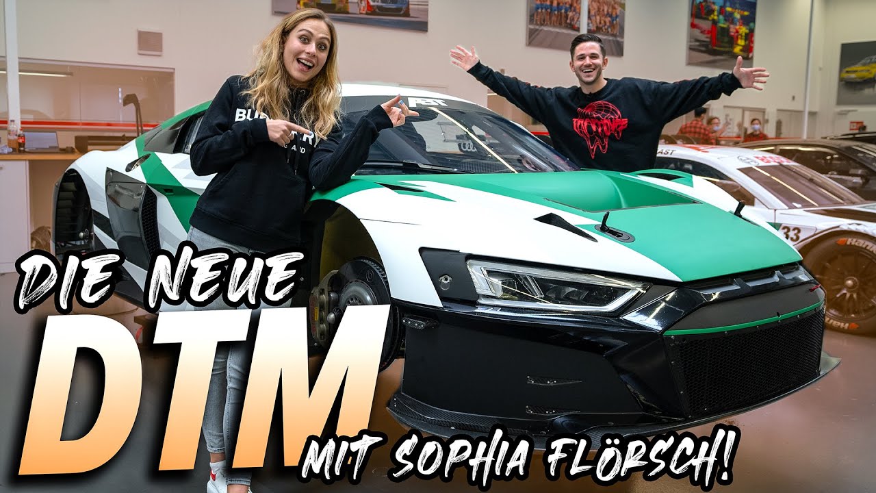 Die neue DTM | Der AUDI R8 GT3 von Sophia Flörsch | Daniel Abt