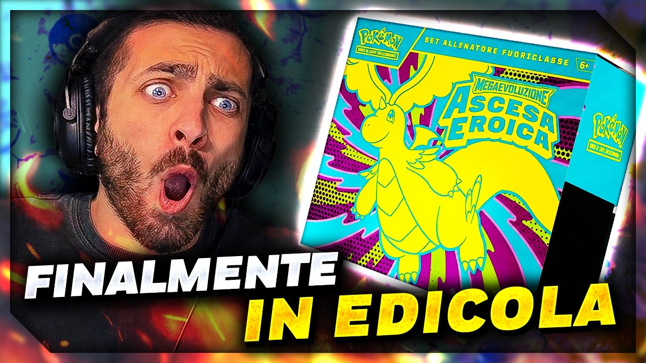 APRO il NUOVO ETB pokemon di ASCESA EROICA.. è STUPENDO🔥