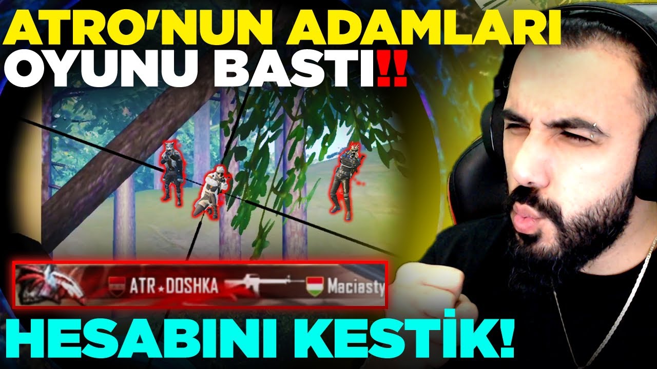 ATRO'NUN TAKIMI OYUNUMUZU BASTI!! 😡 CEZALARINI FENA KESTİK!!  | PUBG MOBILE