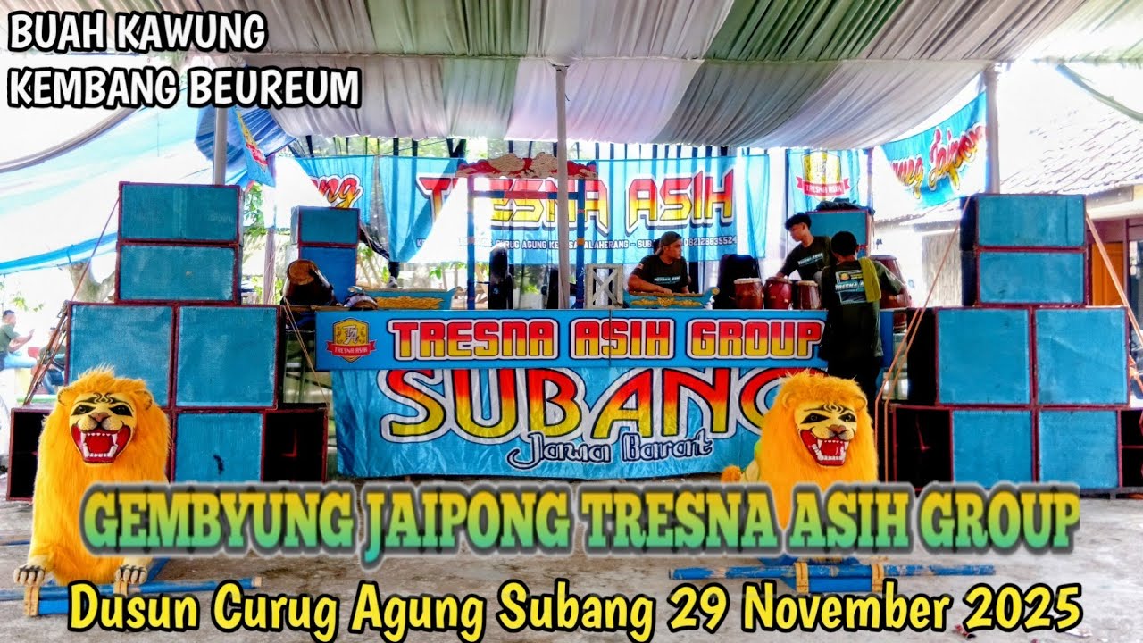 Gembyung Jaipong Tresna Asih Group || Curug Agung Subang 29 November 2025