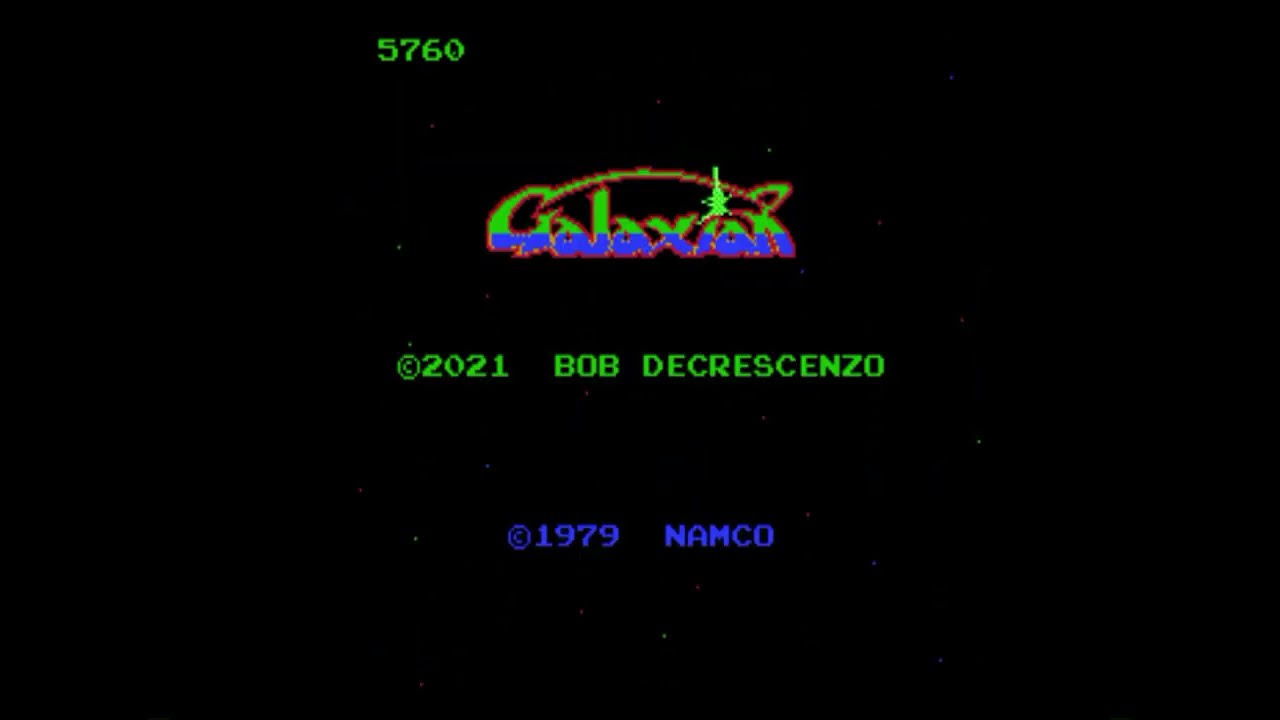 ATARI 7800 += GALAXIAN =+ AWESOME PORT GAME