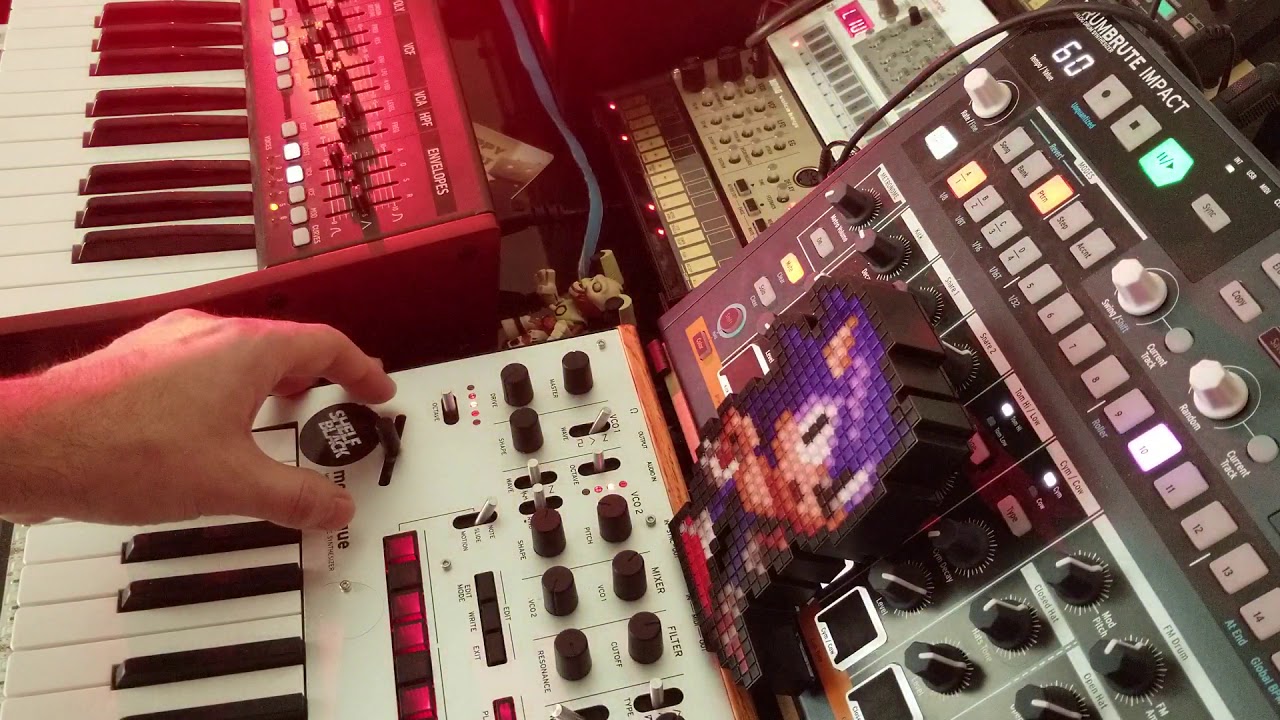 COLLAB Contest! - Shelfblack - Korg Monologue Synthesizer Jam