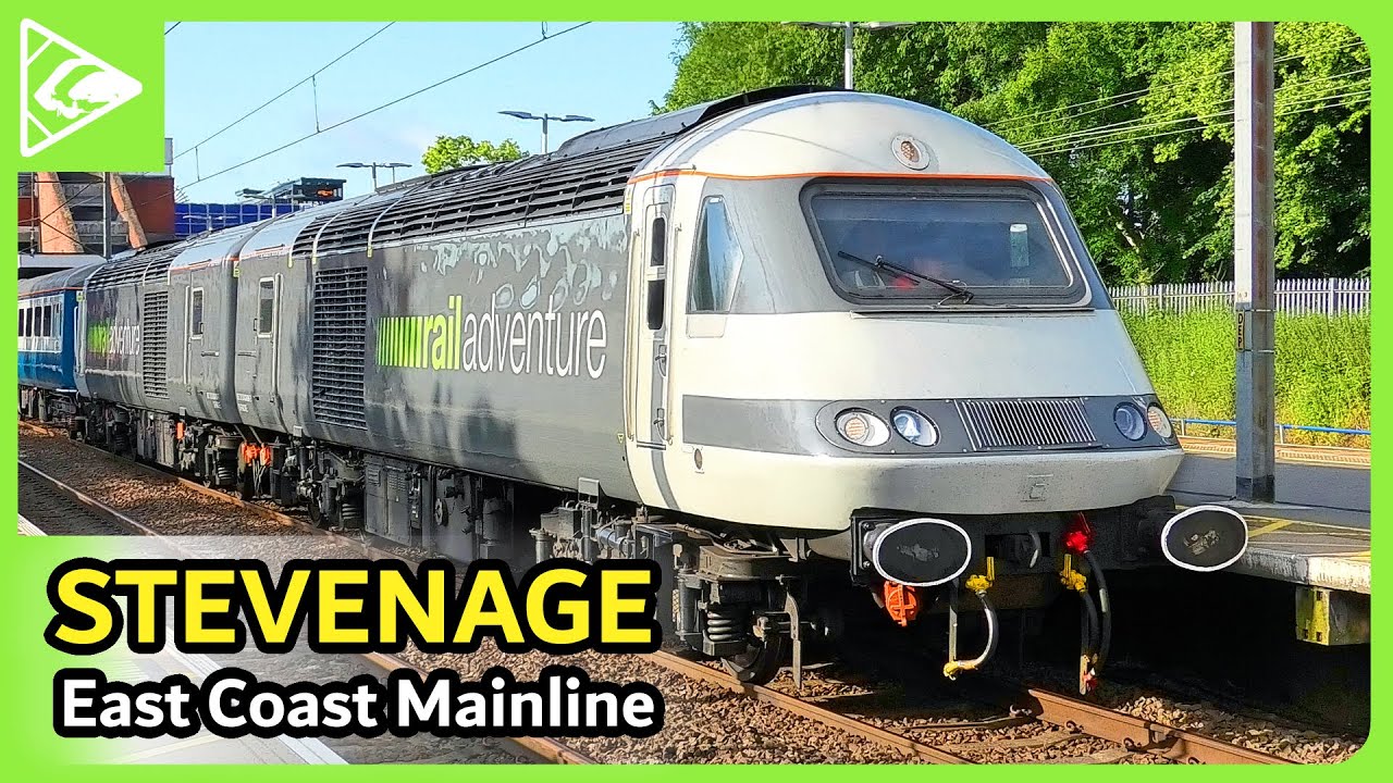 SENSATIONAL Day of Trains at Stevenage (ECML) 08/06/2024