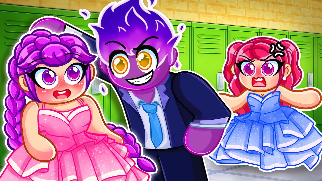 BABY RUMI Has a JEALOUS FRIEND at SCHOOL in Roblox! | Kpop Demon Hunters