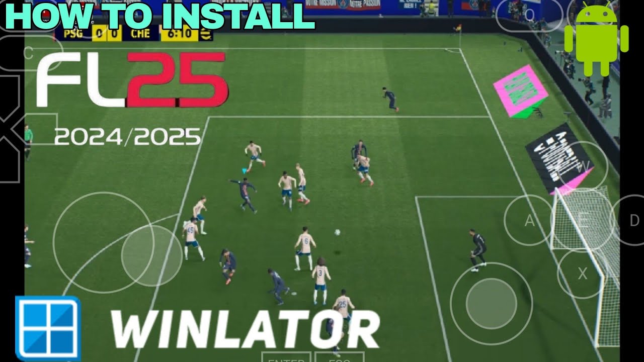 How to Install Football Life 2025 on Android | Winlator Emulator Easy Guide