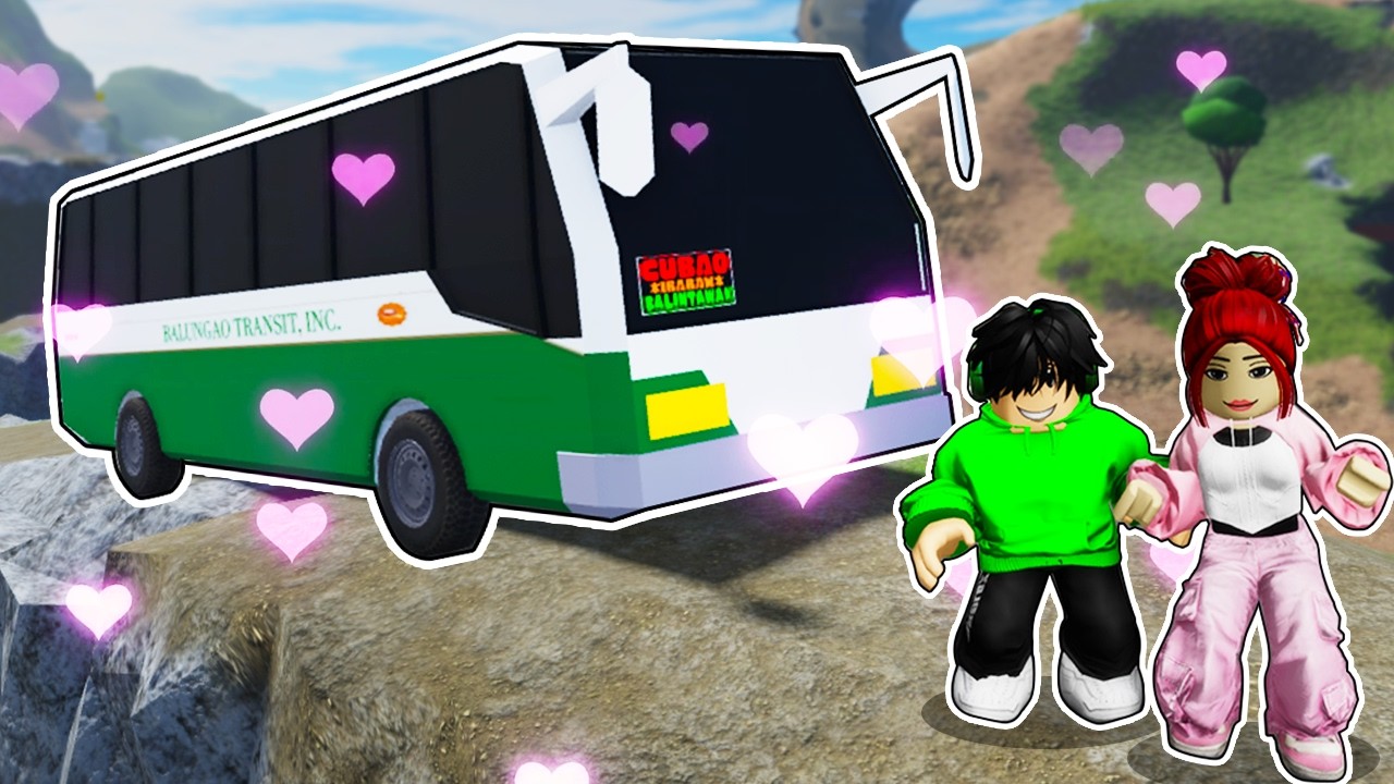 BUS Driver si ESONI at Pasahero nya si CRUSH | Drive a Bus | Roblox  (Tagalog)