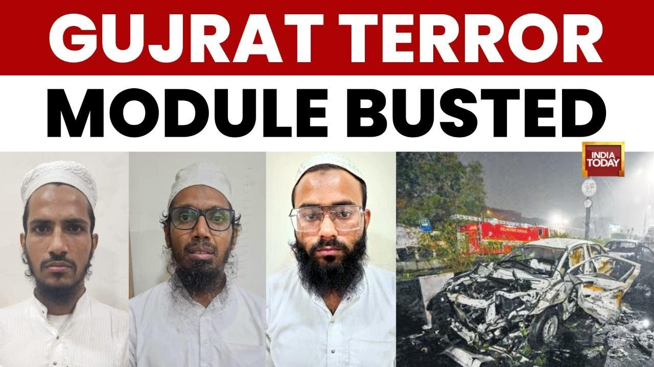 Gujarat ATS Nabs ISIS-Inspired Terror Plot; 3 Arrested Across Ahmedabad, Lucknow & Delhi