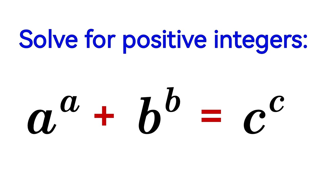 You Should Be Able To Solve This!  You should learn this trick!