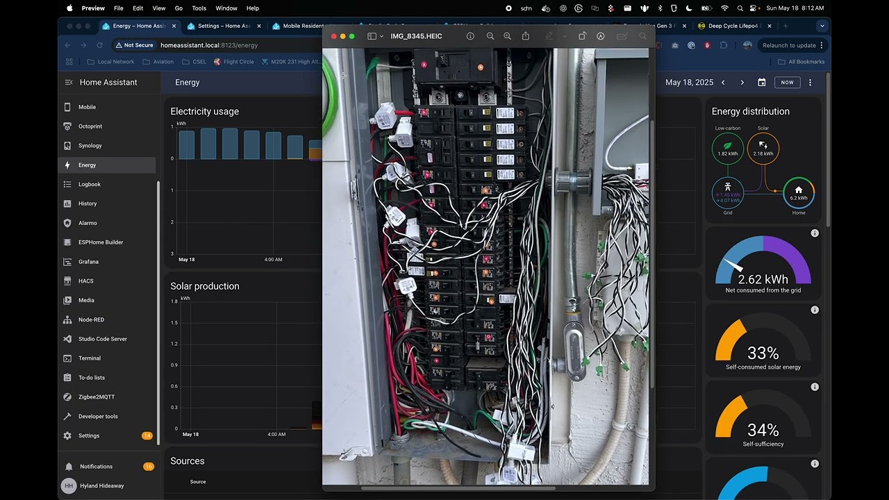 HomeAssistant Energy Dashboard with Solar [Updated Link In Desc]