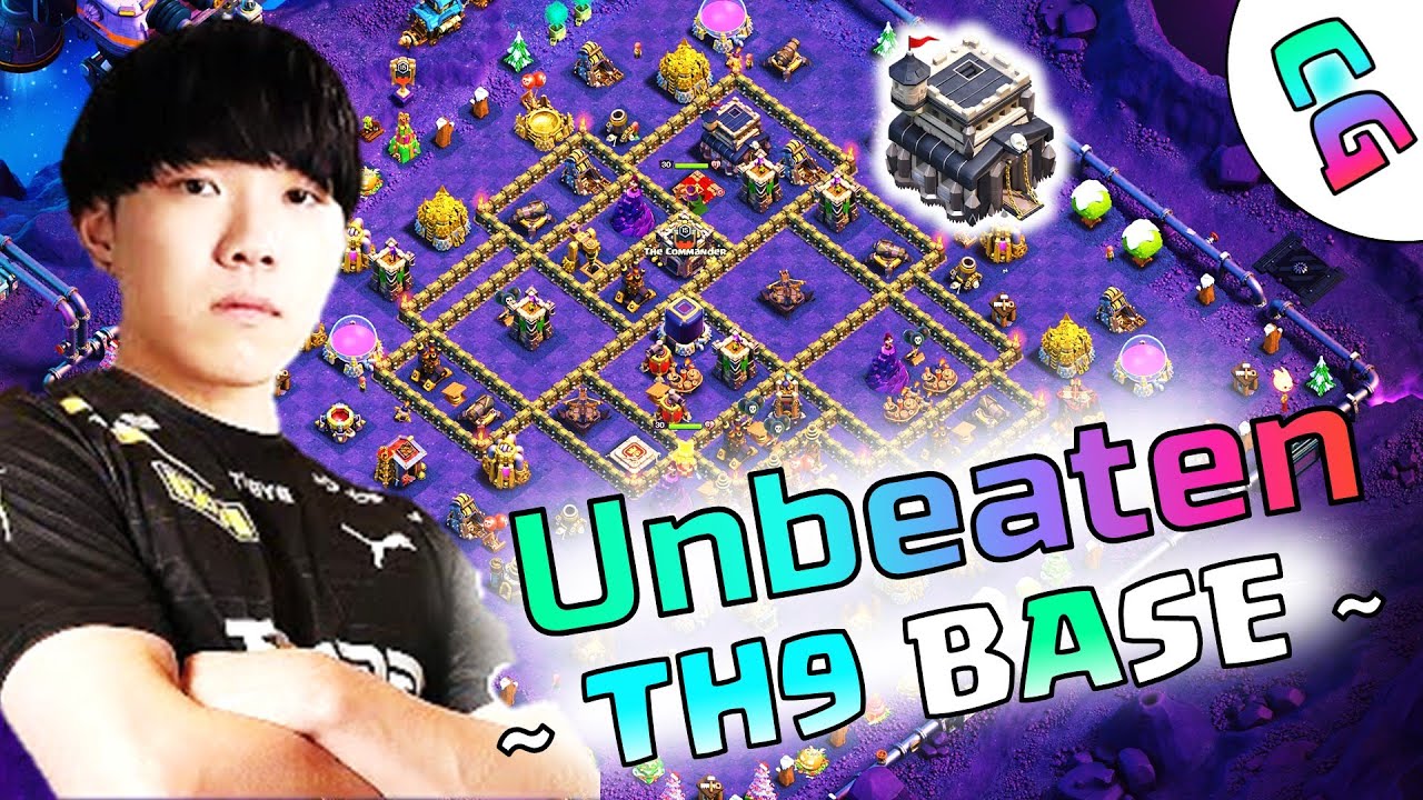 New Th9 war base / Unbeatable base with copy link (Clash of Clans)