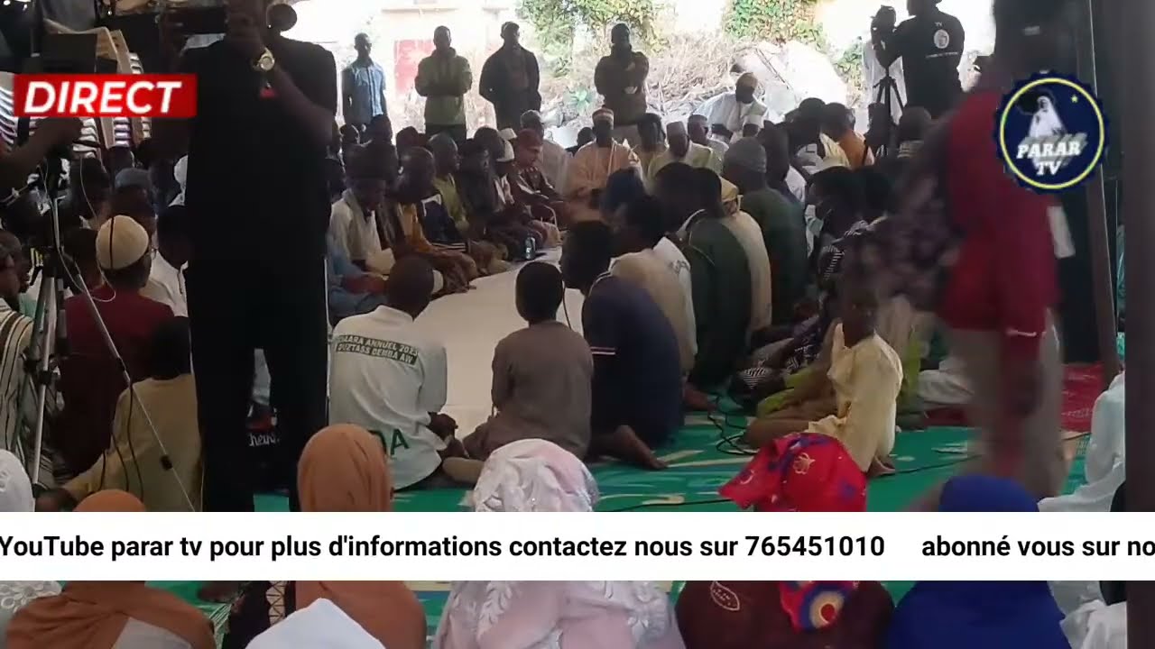 Ziar Annuelle chez oustaz Demba Aw à Diamniadio