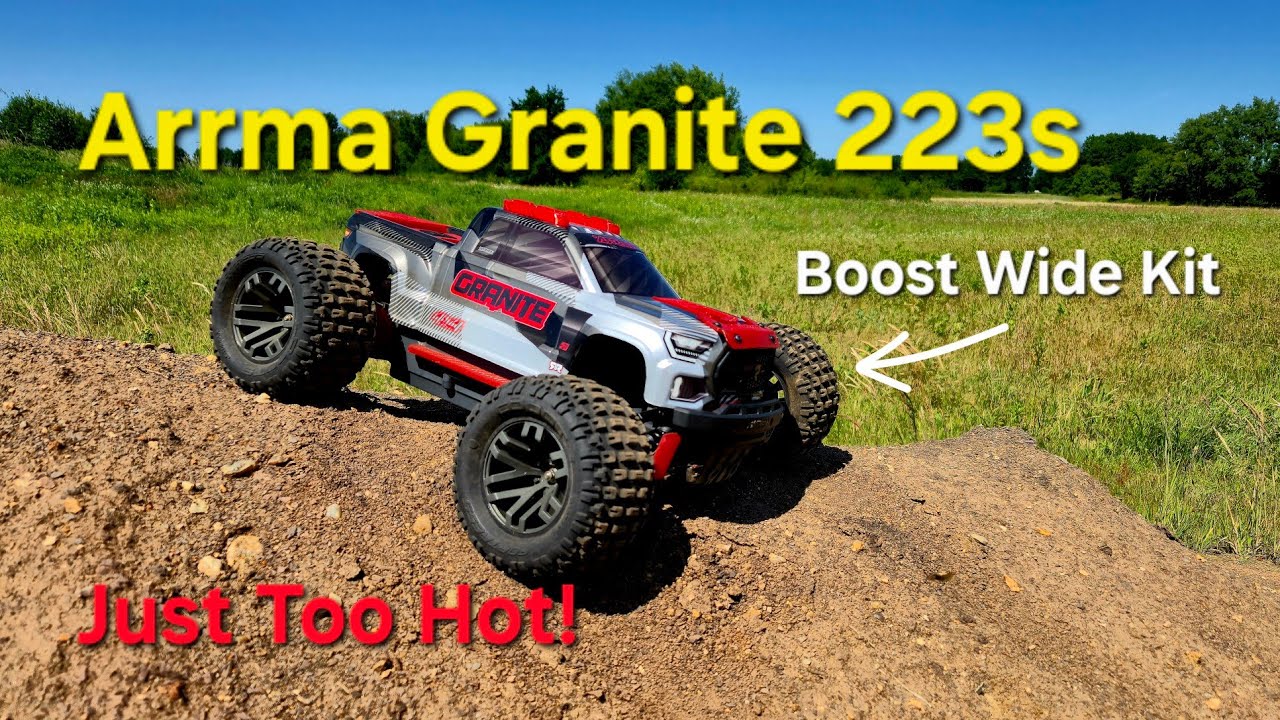 Arrma Granite BLX DSC - Outdoor Bashing - Just Too Hot! 😅