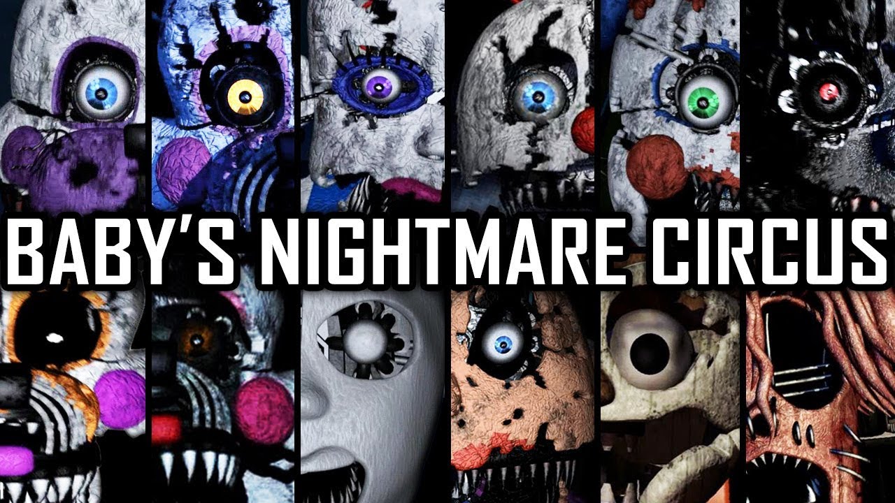 Baby's Nightmare Circus - All Jumpscares (Complete)