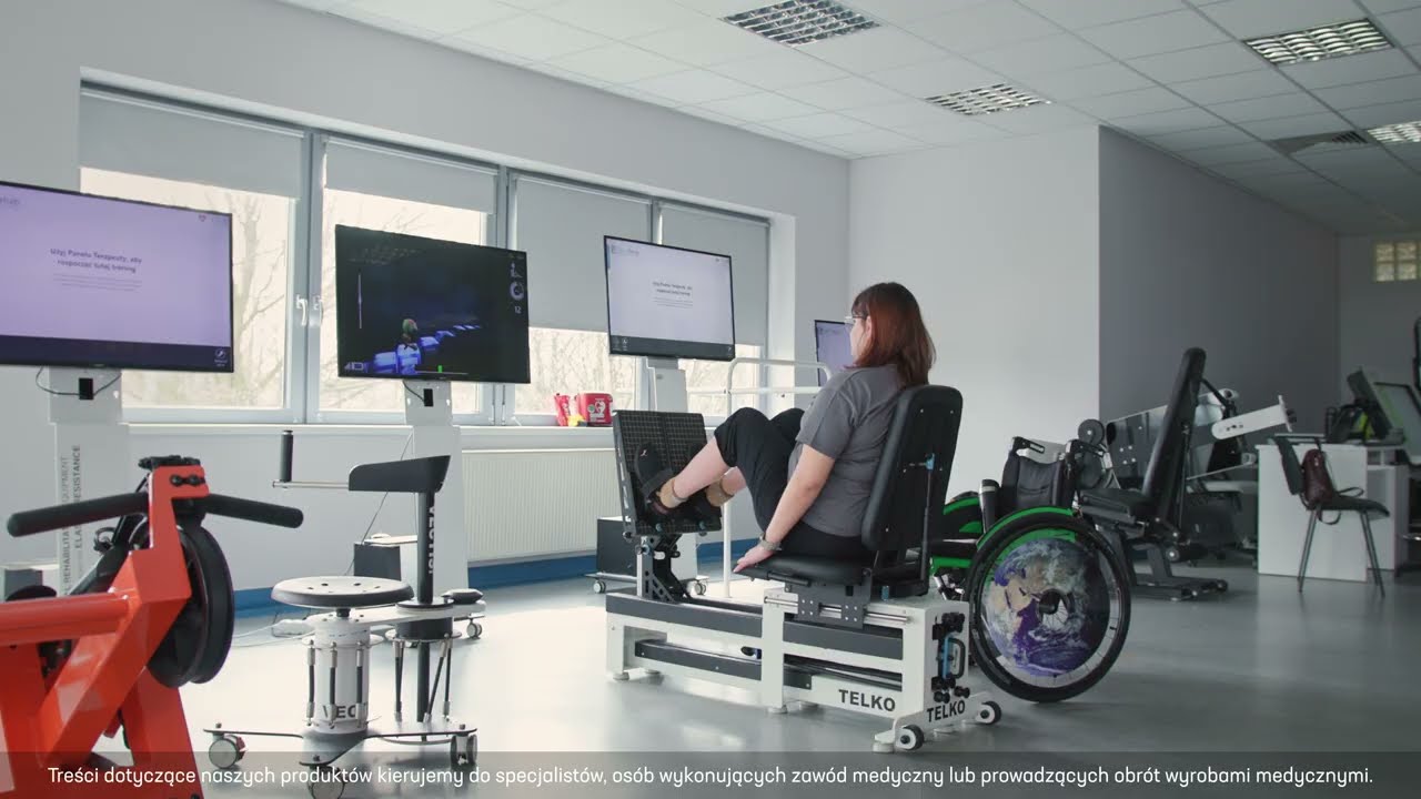 Rehabilitacja i trening kończyn dolnych w zamkniętym łańcuchu kinematycznym - Telko | Technomex
