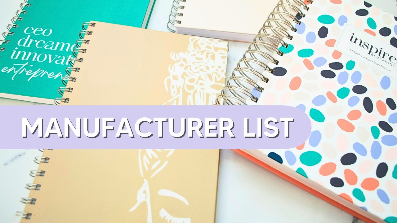 WATCH THIS BEFORE YOU LAUNCH YOUR FIRST PLANNER (Pricing, Manufacturers, & Tariffs)