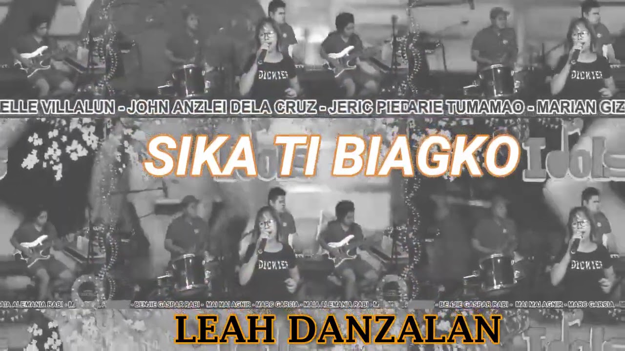 SIKA TI BIAGKO cover  LEAH DANZALAN live@D'idols