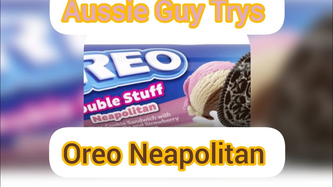 Double Stuffed Oreos - Neapolitan