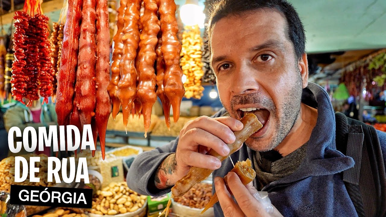 Provando 35 COMIDAS TÍPICAS na Geórgia!! 🇬🇪 [Documentário Completo]