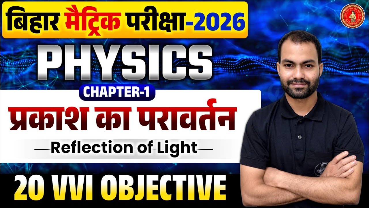 Reflection of Light 20 objective l प्रकाश का परावर्तन l class 10 science Prakash ka pravartan 