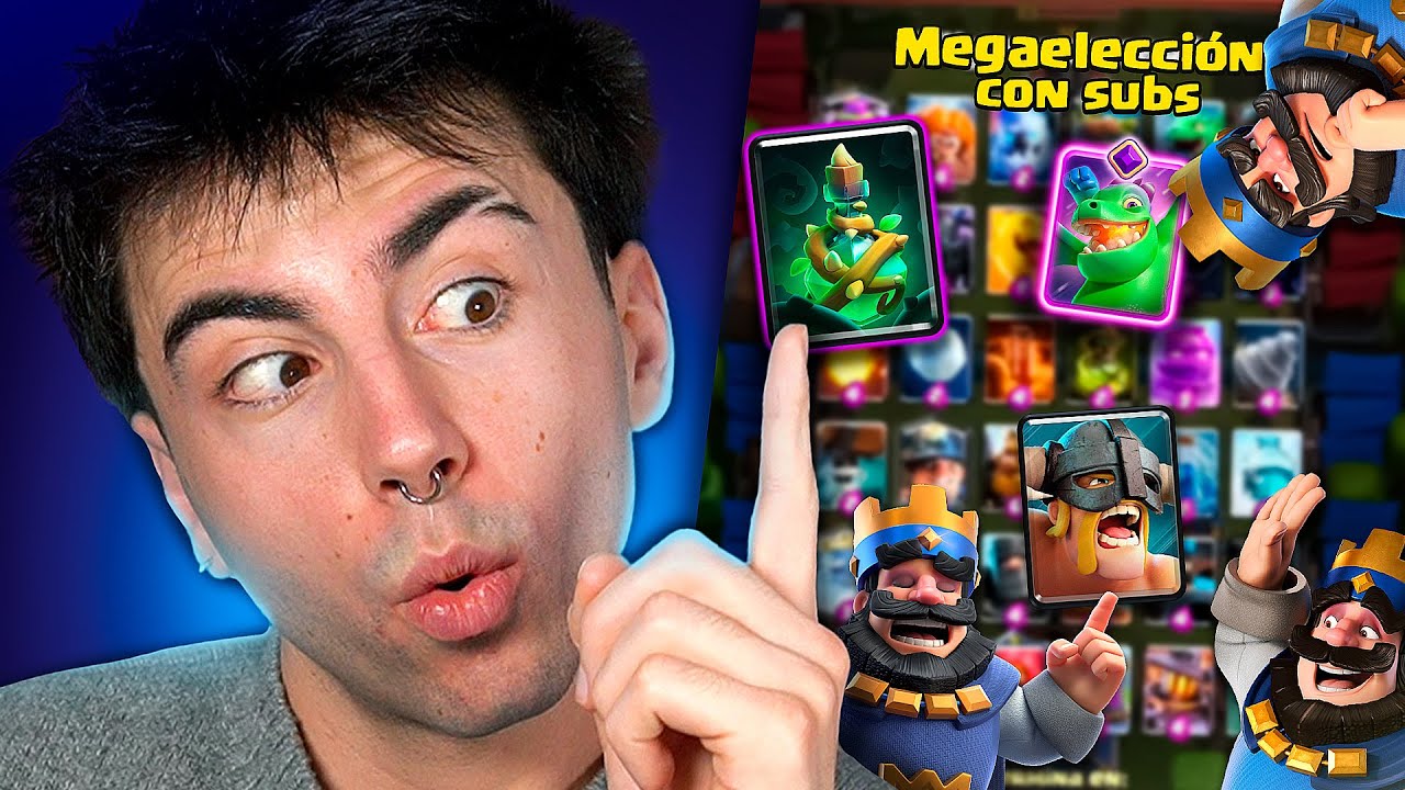 MIS SUSCRIPTORES ELIJEN CARTAS EN MEGAELECCIÓN🥲