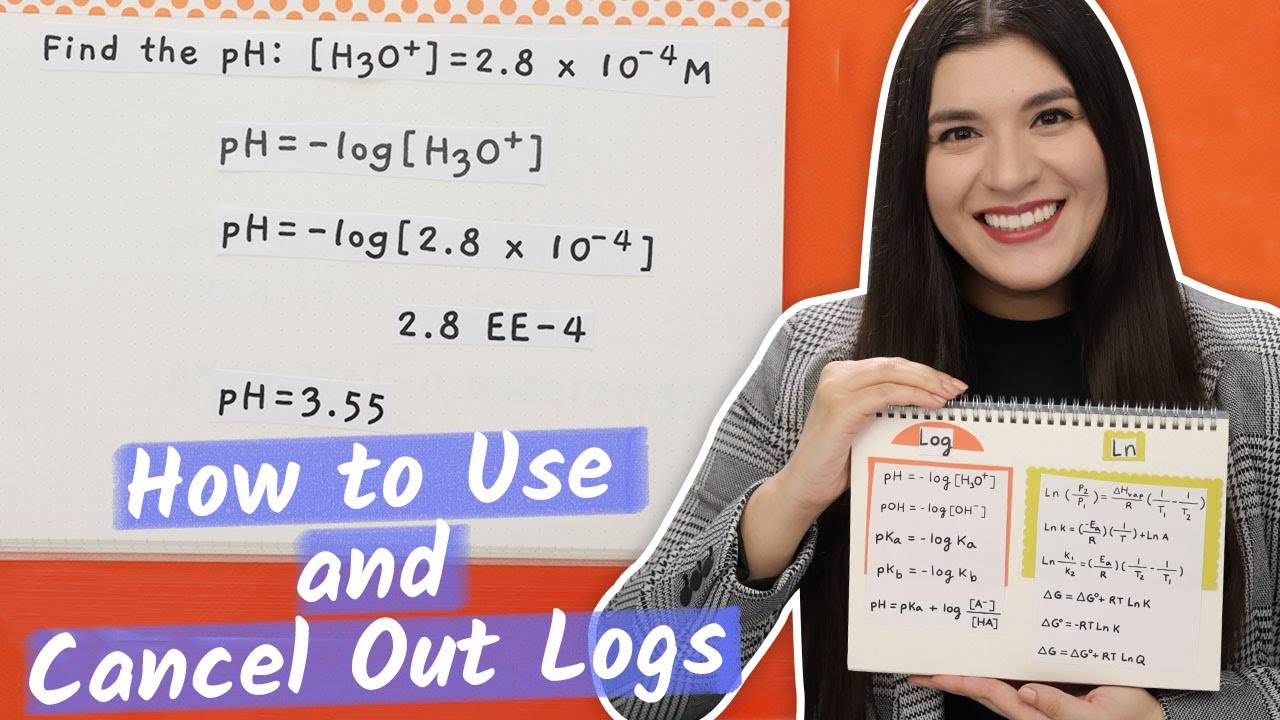 Using Logarithms and Natural Logarithms in Chemistry