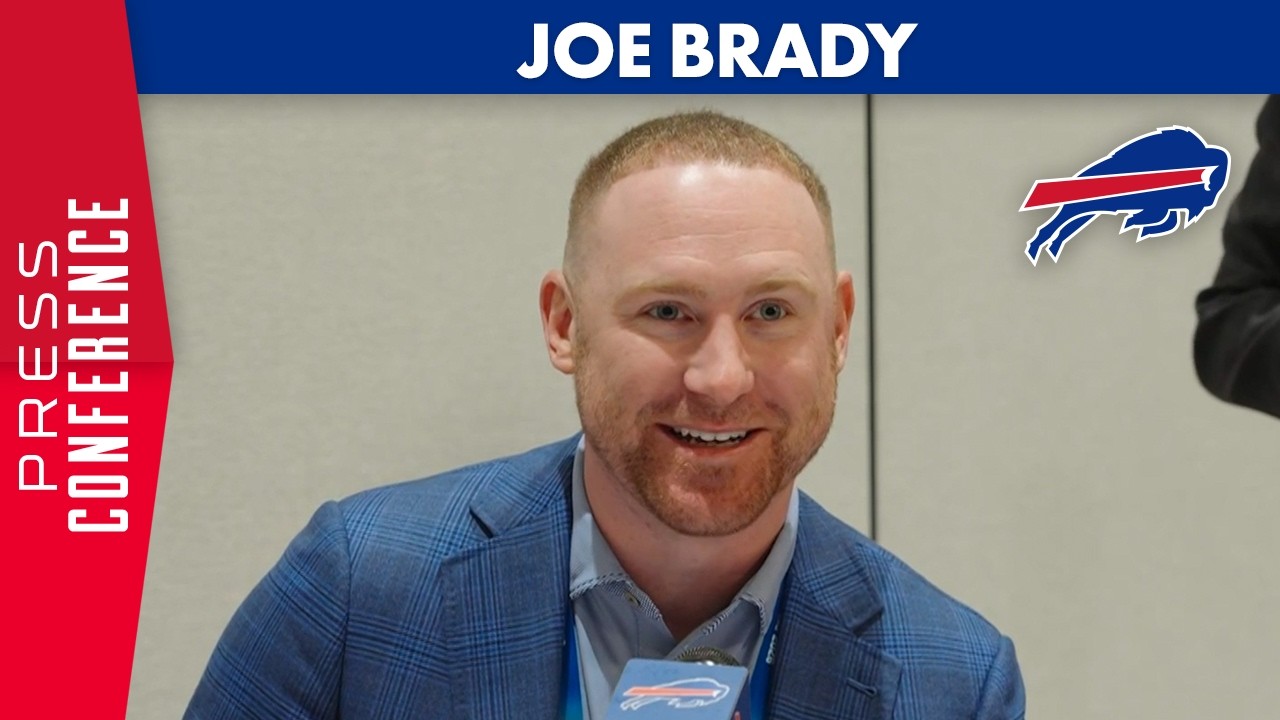 Joe Brady Addresses The Media At The 2026 NFL Meetings | Buffalo Bills