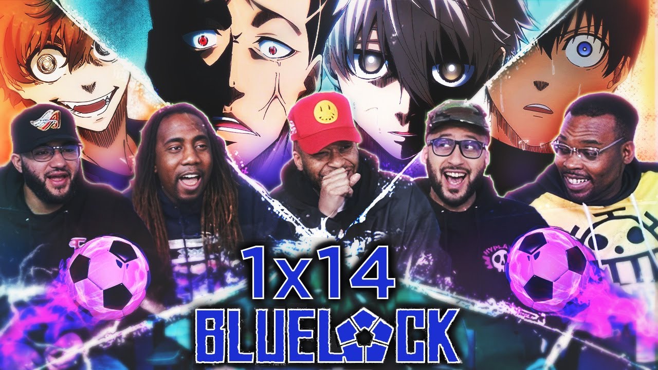 Раунд 2 против короля Бару! Реакция Blue Lock 1x14!