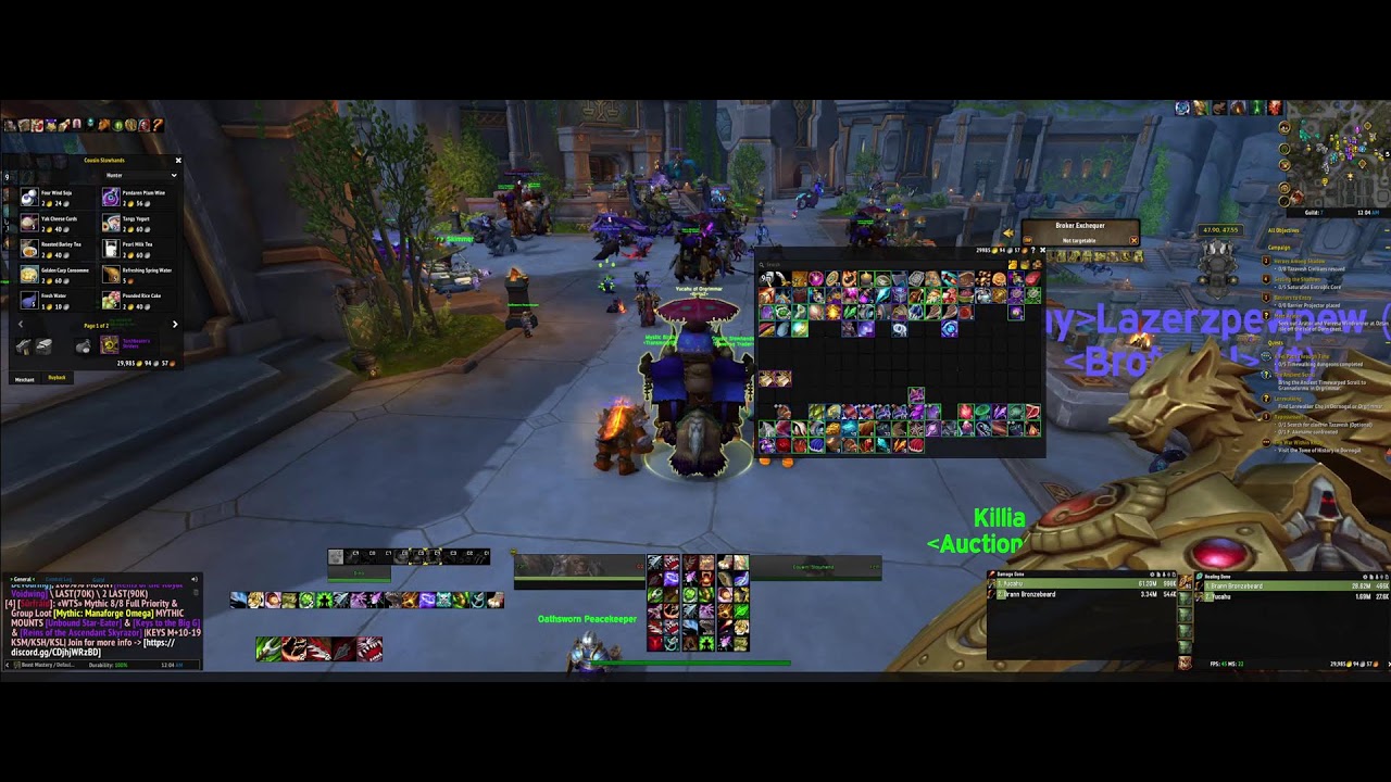 WORLD OF WARCRAFT WAR WITHIN 2 TANKS & 2 RANGED DPS TODAY
