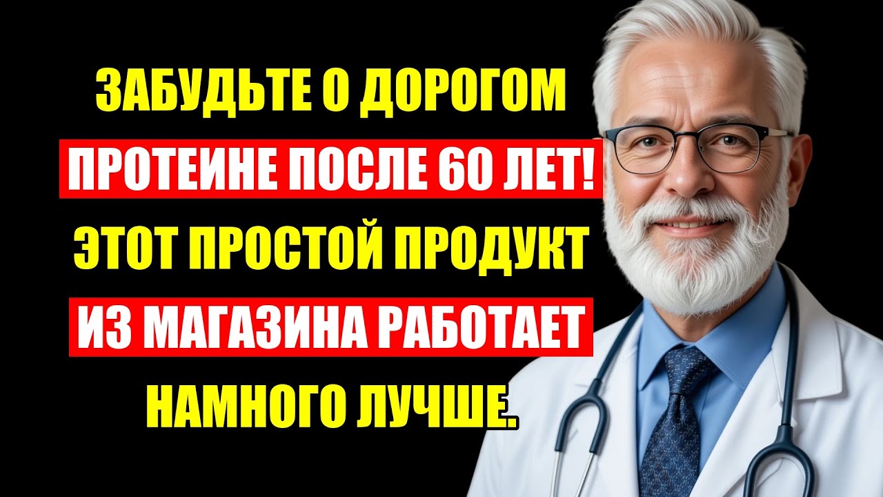 Врачи Молчали Об Этом! Выбросьте Протеин После 60 И Замените Его Этим Продуктом.