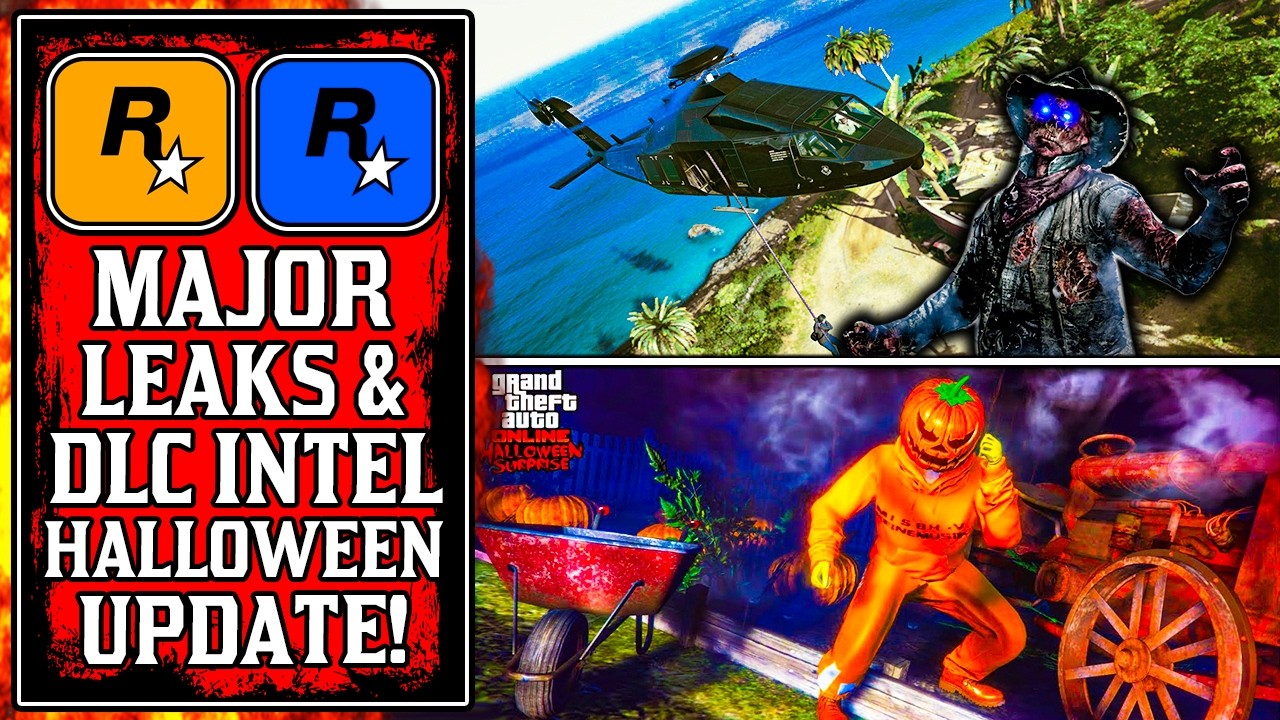 NEW GTA Online MAJOR UPDATE Leaks! Cayo Perico ZOMBIE Mode, Special Halloween EVENT & More! (GTA5)
